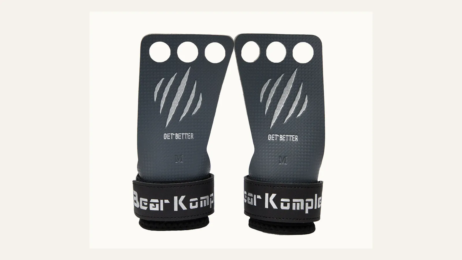 Bear KompleX Carbon Comp 3-Hole grips for CrossFit pull-ups and toes-to-bar