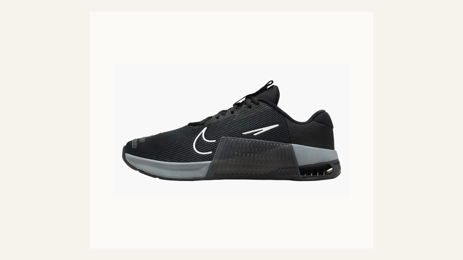 Nike Metcon 9 side profile for Nike Metcon 9 vs Reebok Nano X4 vs TYR CXT-2 comparison